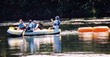 raft & tubes together